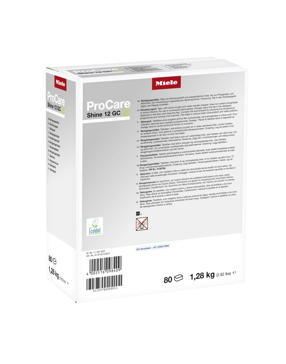 MIELE ProCare Shine 12 GC - 80 Tabs 4 MIELE ProCare Shine 12 GC - 80 Tabs – Image 2